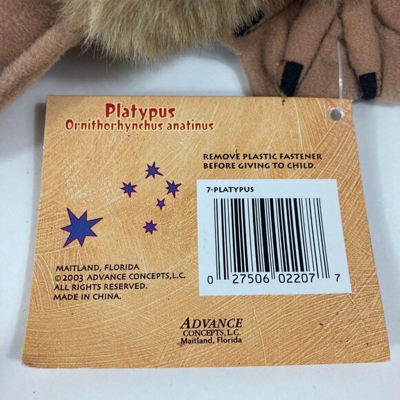 Australian Outback Mates Platypus Stuffed Animal‎ 16" - Picture 6 of 9